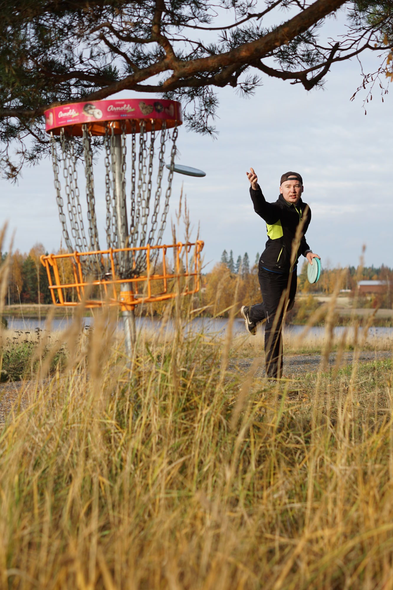 Frisbeegolf-rata - Reisjärven kristillinen opisto